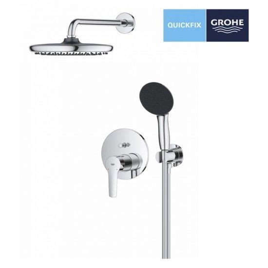 Душова система Grohe QuickFix Start прихованого монтажу з Vitalio Start 250, хром