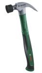 Молоток столярний Bosch, 450г, рукоятка скловолокно, цвяходер, з м‘яким бампером