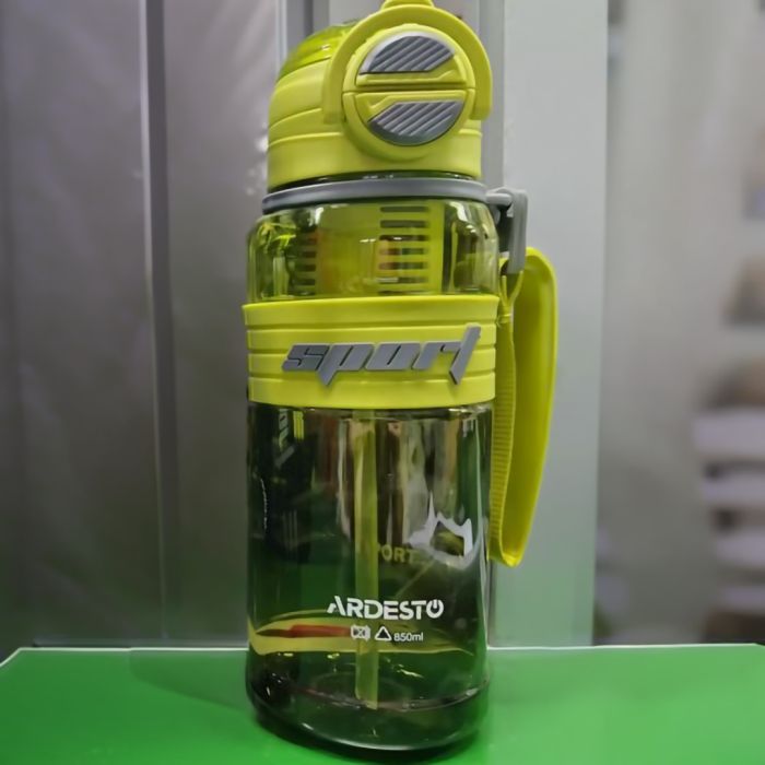 Бутылка для воды ARDESTO Urban 850мл, пластик, зеленый