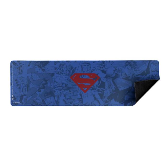 Игровая поверхность Trust GXT759SM Superman edition, XXL (930x300x3мм), синий
