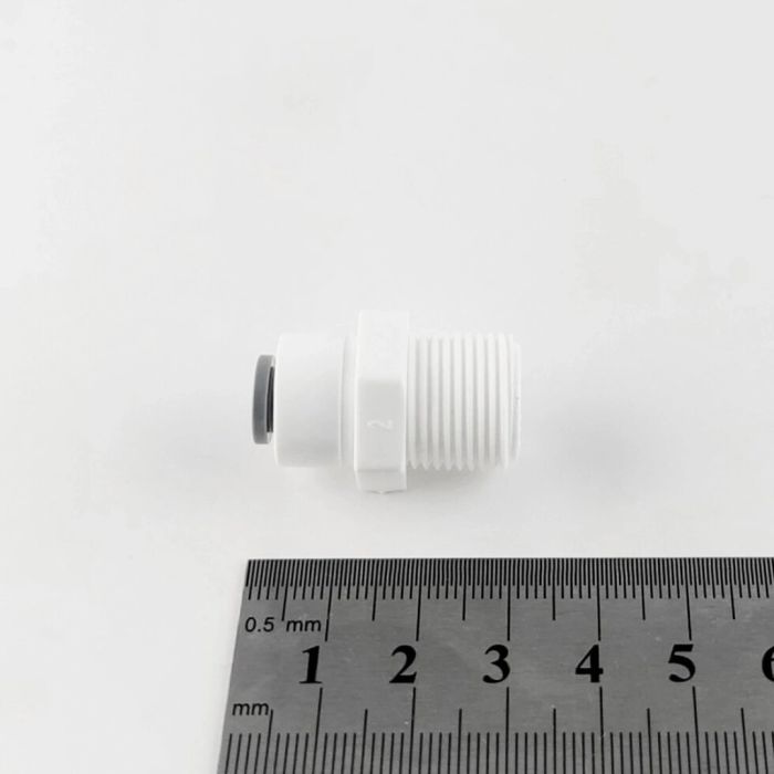 Фітинг Itiger прямий трубка 1/4"-різьба зовнішня 3/8"