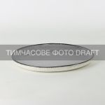 Тарілка десертна Ardesto Daiano, 19см, порцеляна, сірий