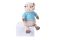 М'яка іграшка Same Toy Свинка в тільнику 35см, блакитний
