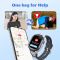 Дитячий годинник-телефон Mibro P6, 1.4", 240x280, GPS, 2MP, 900мА·год, 2АТM, синій