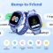 Дитячий годинник-телефон Mibro P6, 1.4", 240x280, GPS, 2MP, 900мА·год, 2АТM, синій