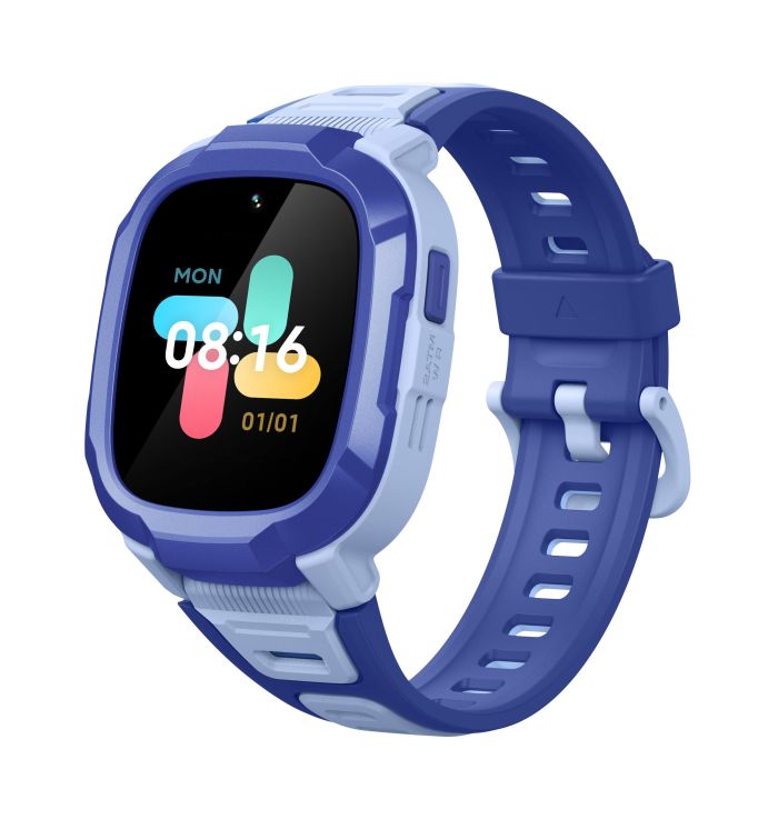 Детские часы-телефон Mibro P6, 1.4", 240x280, GPS, 2MP, 900 мА·ч, 2 ATM, синий