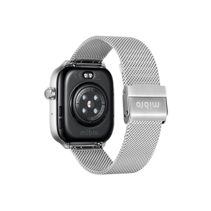 Смарт-годинник Mibro Fit 44мм, 1.75", 390x450, AMOLED, BT 5.3, GPS, 5 ATM, сріблястий