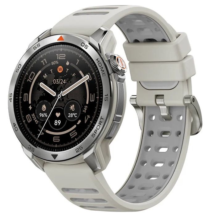 Смарт-годинник Mibro GS Pro 2 48мм, 1.43", 466x466, AMOLED, BT 5.3, GPS, 5 ATM, світло-бежевий