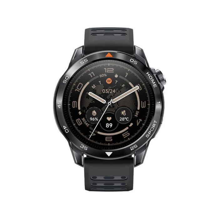 Смарт-годинник Mibro GS Pro 2 48мм, 1.43", 466x466, AMOLED, BT 5.3, GPS, 5 ATM, темно-сірий