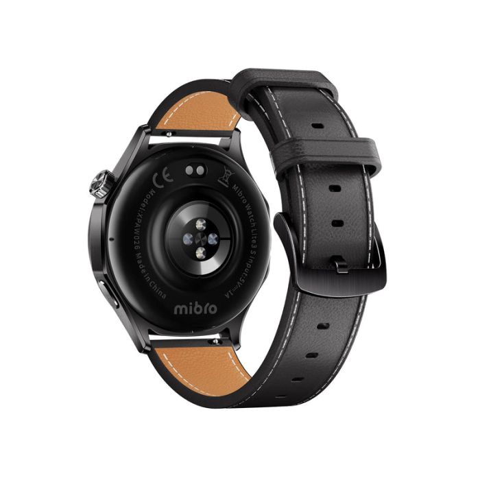 Смарт-годинник Mibro GT 46мм, 1.43", 466x466, AMOLED, BT 5.3, GPS, 5 ATM, темний метал