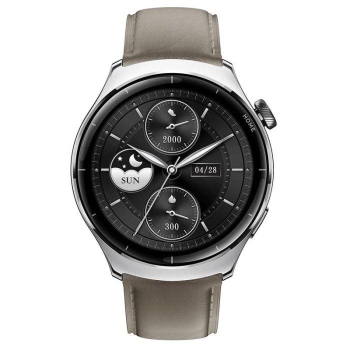 Смарт-годинник Mibro Lite 3 Pro 45мм, 1.32", 466x466, AMOLED, BT 5.3, GPS, 5 ATM, сірий хакі