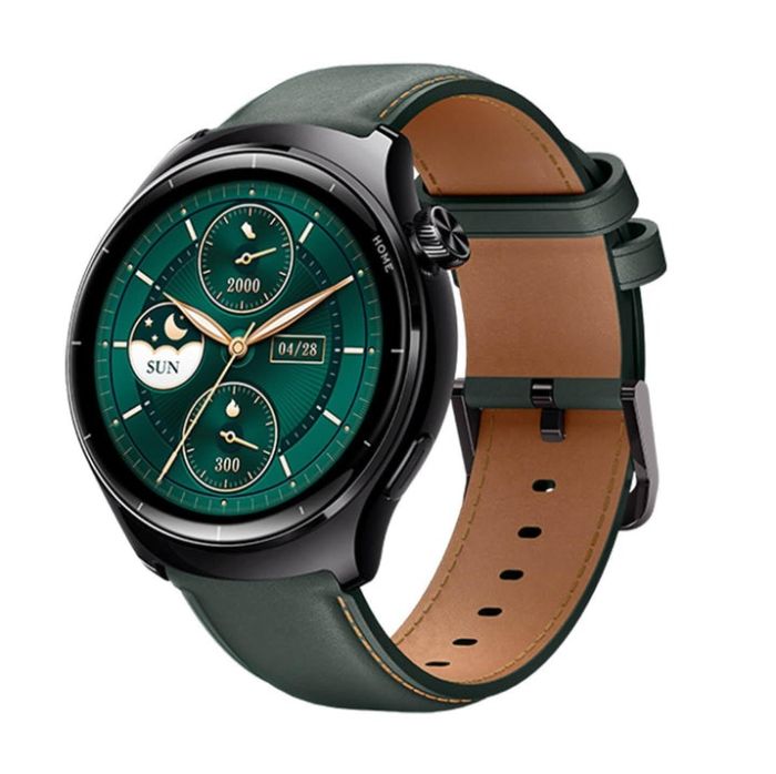 Смарт-часы Mibro Lite 3 Pro 45 мм, 1.32", 466x466, AMOLED, BT 5.3, GPS, 5 ATM, тёмно-зелёный