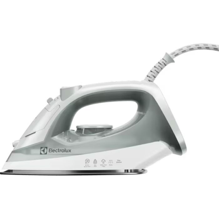 Праска Electrolux компактна, 2000Вт, 200мл, паровий удар 80гр, керам. підошва, зелений