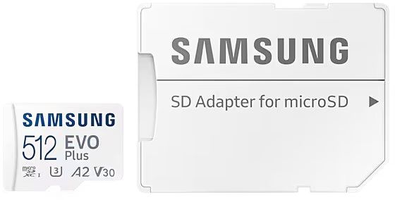 Карта памяти Samsung microSDXC 256GB C10 UHS-I R160/W120MB/s Evo Plus