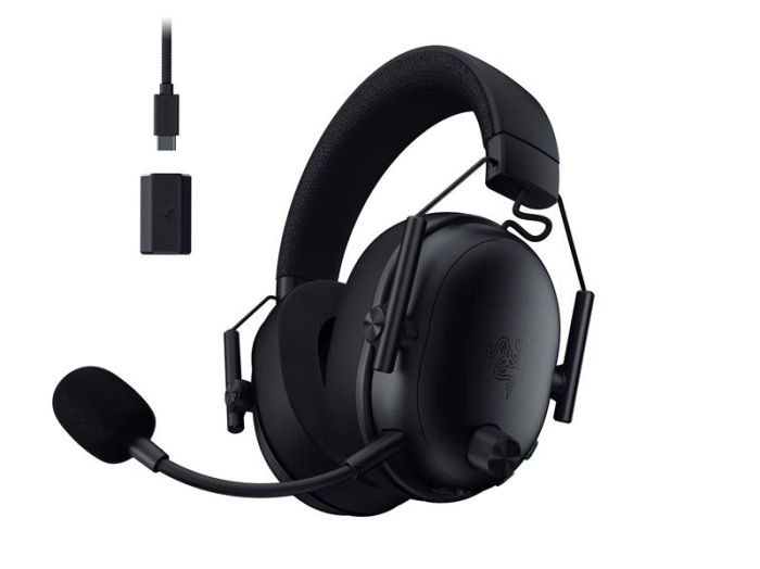 Гарнітура Razer BlackShark V3 Gen-2, USB-A/WL/BT, чорний