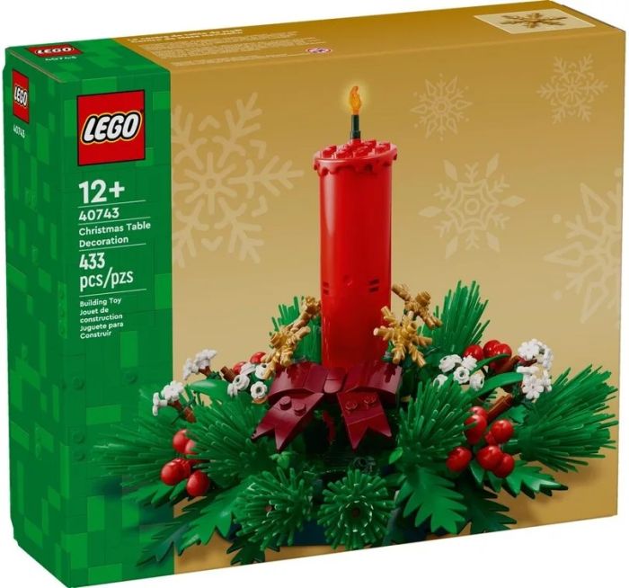 Конструктор LEGO Iconic  Декор для рождественского стола