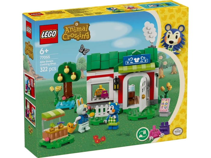 Конструктор LEGO Animal Crossing Магазин одежды, который пренадлежит Able Sisters