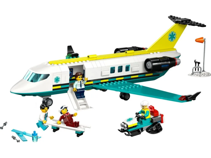 Конструктор LEGO City Самолет скорой медицинской помощи