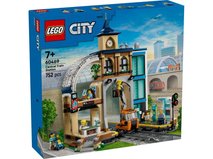 Конструктор LEGO City Центральный железнодорожный вокзал