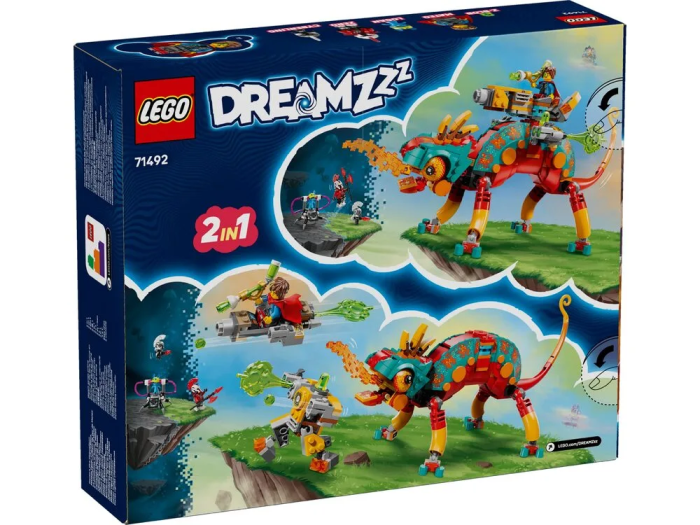 Конструктор LEGO Dreamzzz Огненый хамелеон Матео