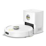 karcher білий RVC 3 Comfort, h=RVC 3 Comfortcm, VC, bag-0.97L, dust cont -0.24L, water -0.28L, battery operation up to 130min, 130, robot, wet cleaning
