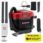 Пылесос профессиональный аккумуляторный Einhell Professional TP-VC 18/10 Li BL 18В 130мбар контейнер 10л влажная/сухая уборка Dust Class L 3.05кг без АКБ и ЗП