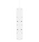 Удлинитель-фильтр сетевой Belkin 4хТип F, 3x1.5мм кв, 16А, USB-A/USB-C 18Вт, защитой от перенапряжения, 2м, белый