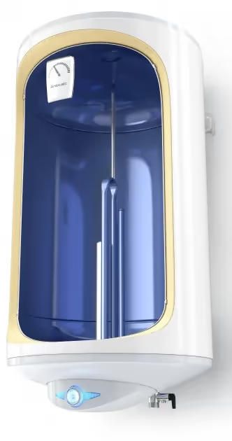 Водонагреватель электрический Tesy Anticalc GCV 1504424D B14 TBRC, 150 л, 2.4 кВт, сухой тэн, круглый, мех. упр-ние, Болгария, C