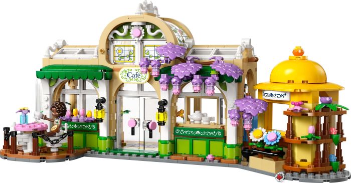 Конструктор LEGO Friends Кофейня с растениями и цветочный магазин