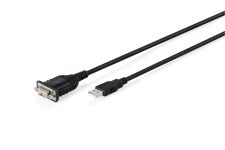 Адаптер DIGITUS USB 2.0 > RS232 (M/M), FT232RNL, 1.8m
