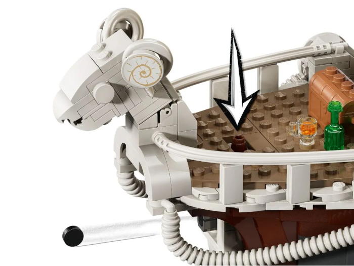 Конструктор LEGO ONE PIECE Пиратский корабль «Вездеход Мерри»