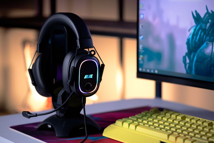 Гарнитура игровая 2E GAMING HG320 V2, 7.1, USB-A, RGB, 2м, чёрный