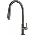 Змішувач для кухні Franke Maris Slim J Clear Water, довж.виливу - 221 мм, поворотний, 1+1 фільтр, латунь