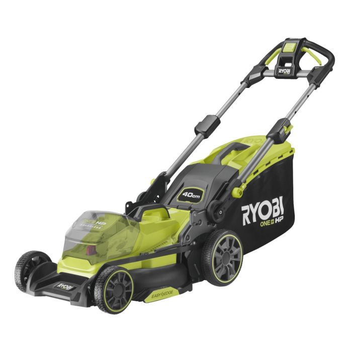 Газонокосилка аккумуляторная Ryobi Max Power RLM36X41H50G 36В акб 1х5А·ч 40см 45л 20-70мм 18.5кг