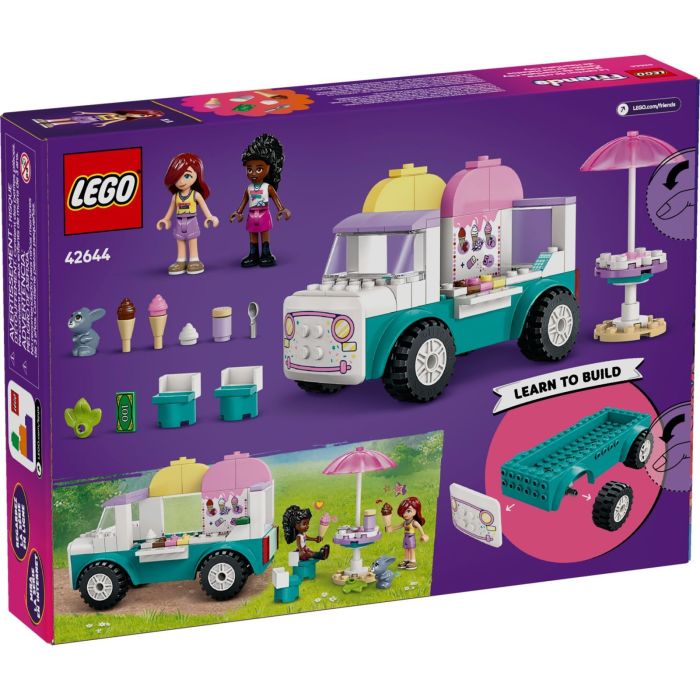 Конструктор LEGO Friends Хартлейк-Сити. Фургон с мороженым
