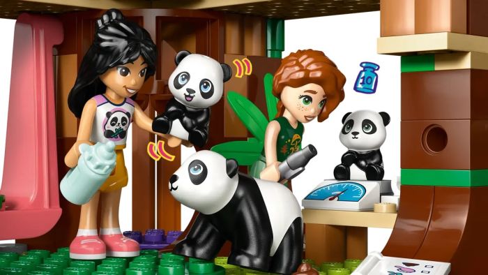 Конструктор LEGO Friends Догляд за тваринами в заповіднику панд