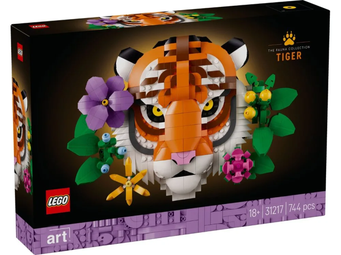 Конструктор LEGO Art Колекція фауни - Тигр