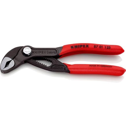 Клещи сантехнические KNIPEX Cobra, 0-27мм, 125мм, 0.085кг
