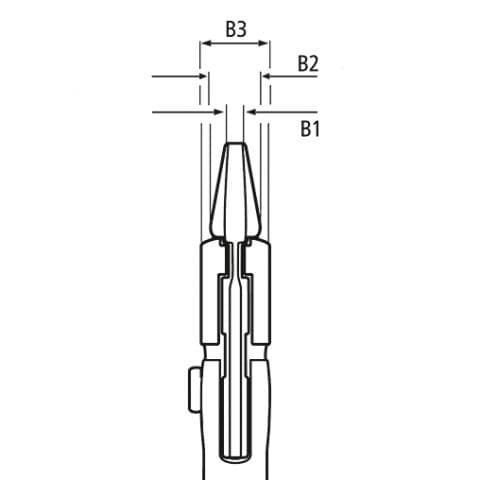 Клещи переставные KNIPEX, 0-68мм, 300мм, хромированные, 0.729кг