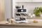 Кофеварка Gorenje рожковая 2.5л, кофемолка 0,25л,  капучинатор, кнопочное управл., белый