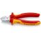 Кусачки-бокорезы KNIPEX, диэлектрические, для работ под напряжением 10000В, 160мм, 0.216кг