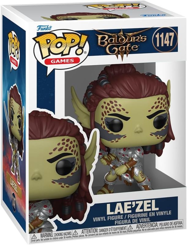 Фигурка Funko POP Games: Baldur's Gate 3 S2 - Lae'zel w/Sword