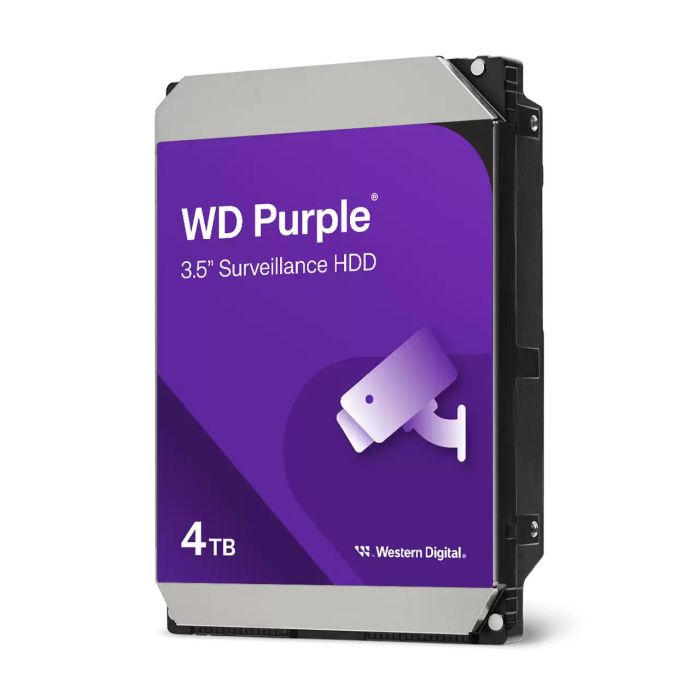 Жесткий диск WD  4TB 3.5" 128MB SATA Purple Surveillance