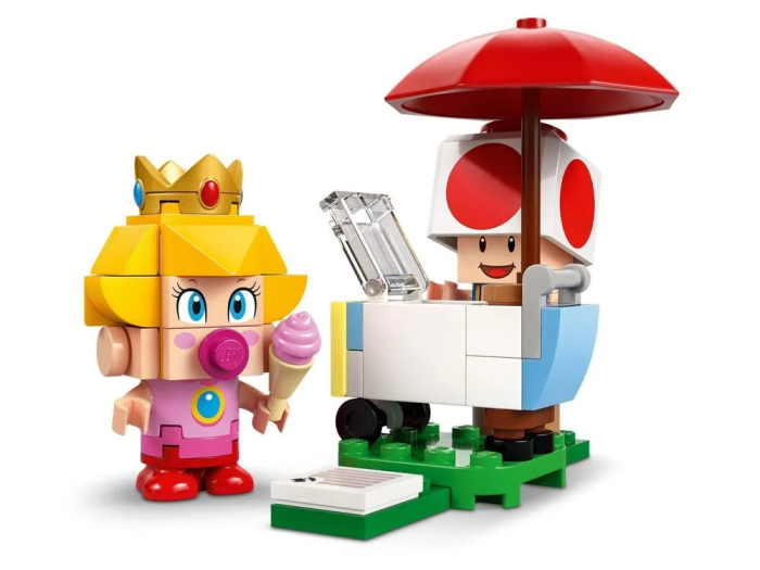 Конструктор LEGO Super Mario Mario Kart – Baby Peach & Grand Prix. Набор