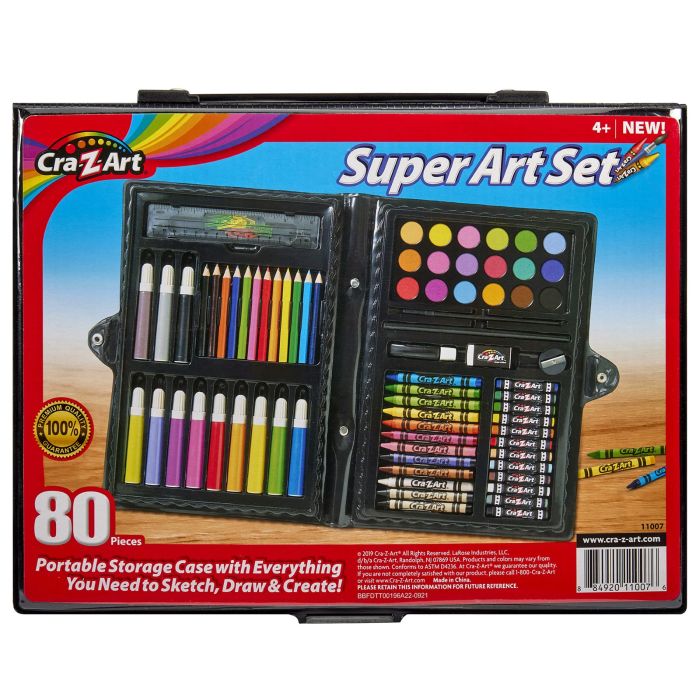 Набор для творчества Cra-Z-Art из 80 предметов