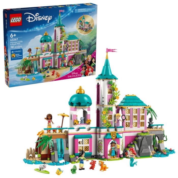 Конструктор LEGO Disney Princess Замок принцесы и королівские любимцы