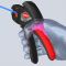 Съемник изоляции KNIPEX, автоматический, 0.2-6мм2 кусачки, регулировка длины, 180мм, 0.151кг