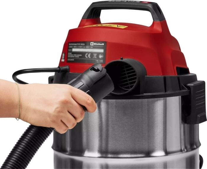 Пылесос профессиональный Einhell TC-VC 3055 SA 900Вт 190мбар контейнер 30л 230В/2000Вт влажная/сухая уборка 5.3кг