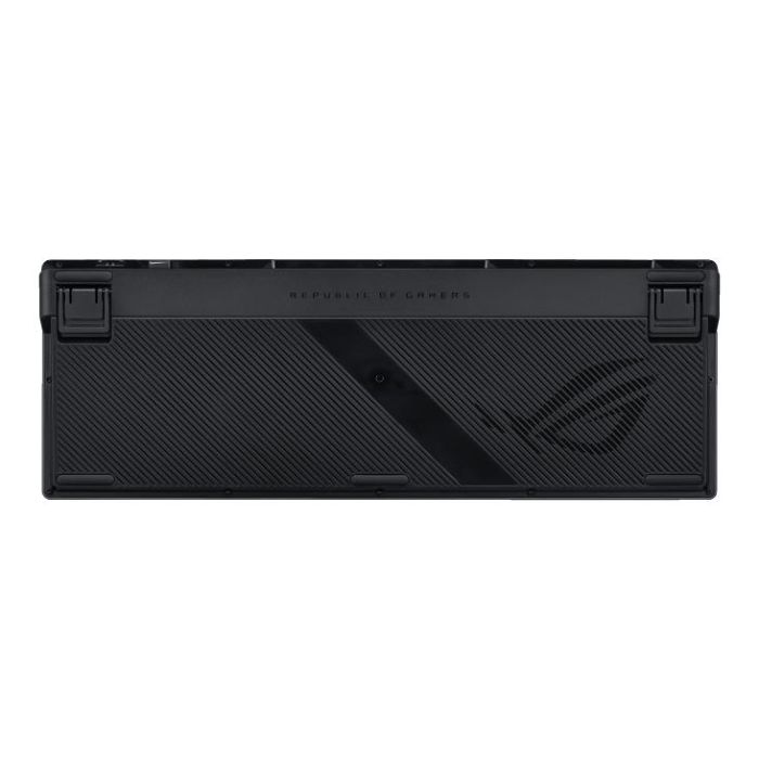 Клавиатура механическая ASUS ROG Azoth 96 HE, 96key, HFX V2 Magnetic Switches, USB-A/WL/BT, EN, RGB, чёрный