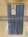 Рушник махровий ARDESTO Lines 50х90см, 100% бавовна, сірий темний